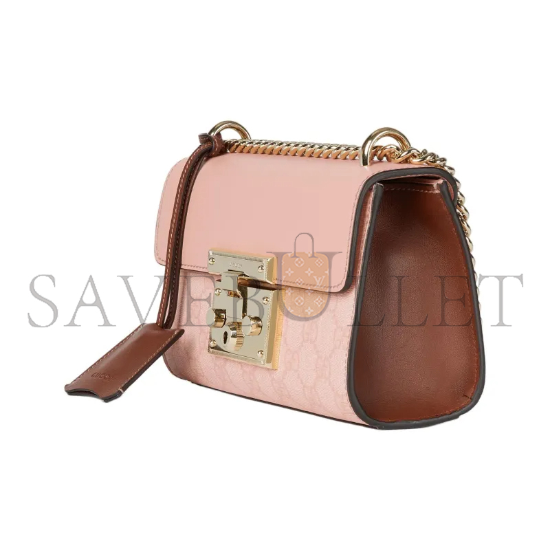 G*u*i padlock small gg shoulder bag 409487 (20*12*8cm)